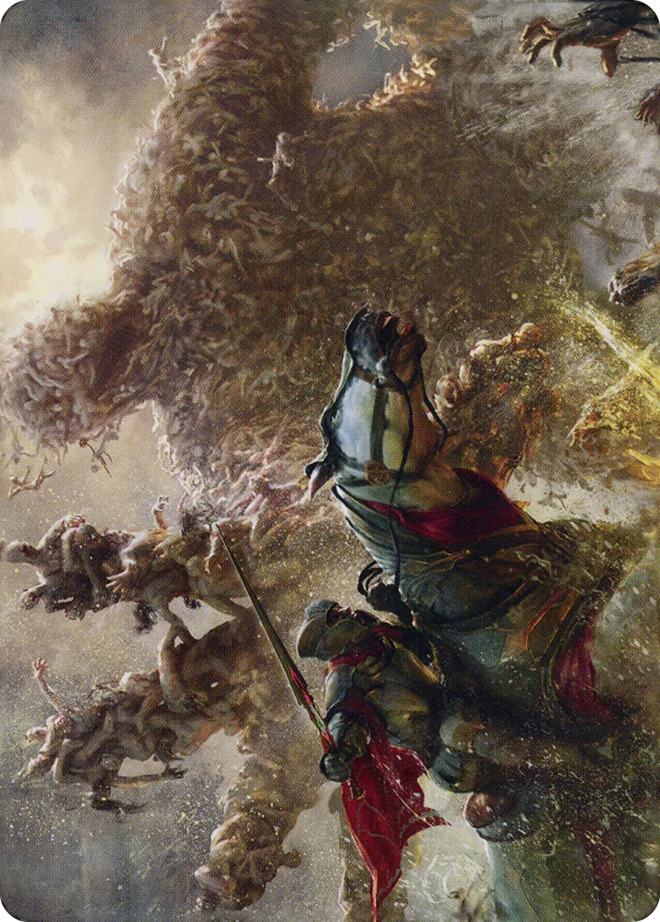 Writhing Necromass — Dominaria United Art Series — Magic: The Gathering