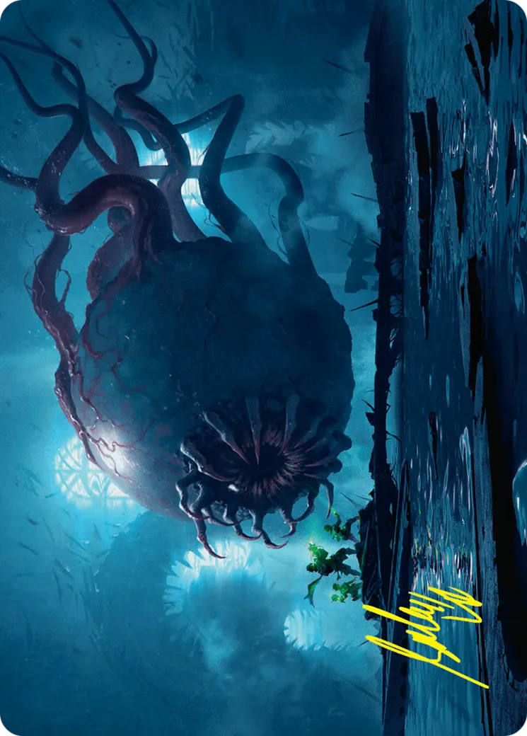 Abhorrent Oculus — Duskmourn: House of Horror Art Series — Magic: The Gathering