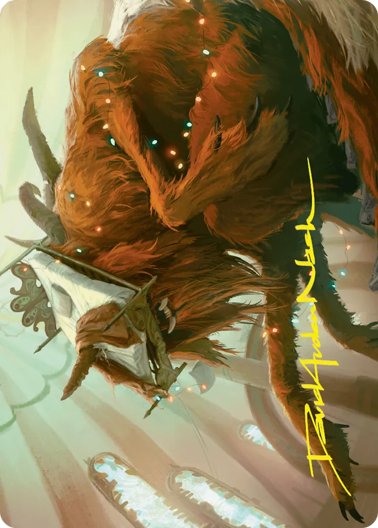 Bedhead Beastie — Duskmourn: House of Horror Art Series — Magic: The Gathering