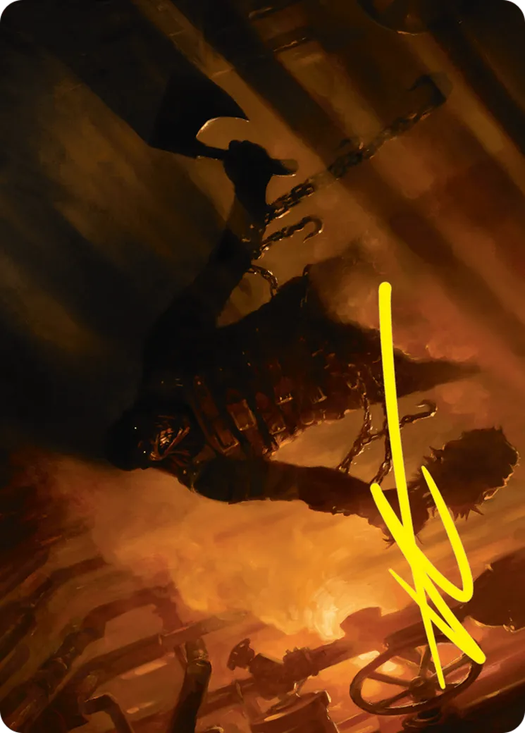 Boilerbilges Ripper — Duskmourn: House of Horror Art Series — Magic: The Gathering