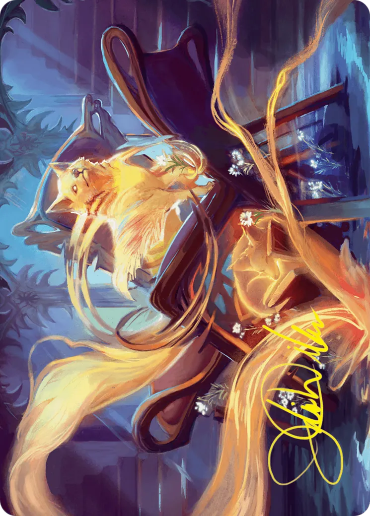 Inquisitive Glimmer — Duskmourn: House of Horror Art Series — Magic: The Gathering