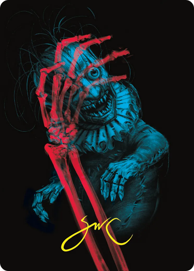 Marvin, Murderous Mimic — Duskmourn: House of Horror Art Series — Magic: The Gathering