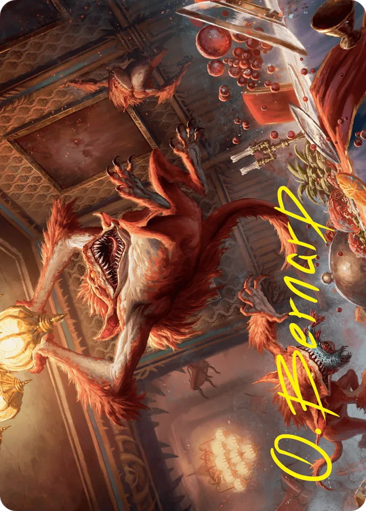 Midnight Mayhem — Duskmourn: House of Horror Art Series — Magic: The Gathering