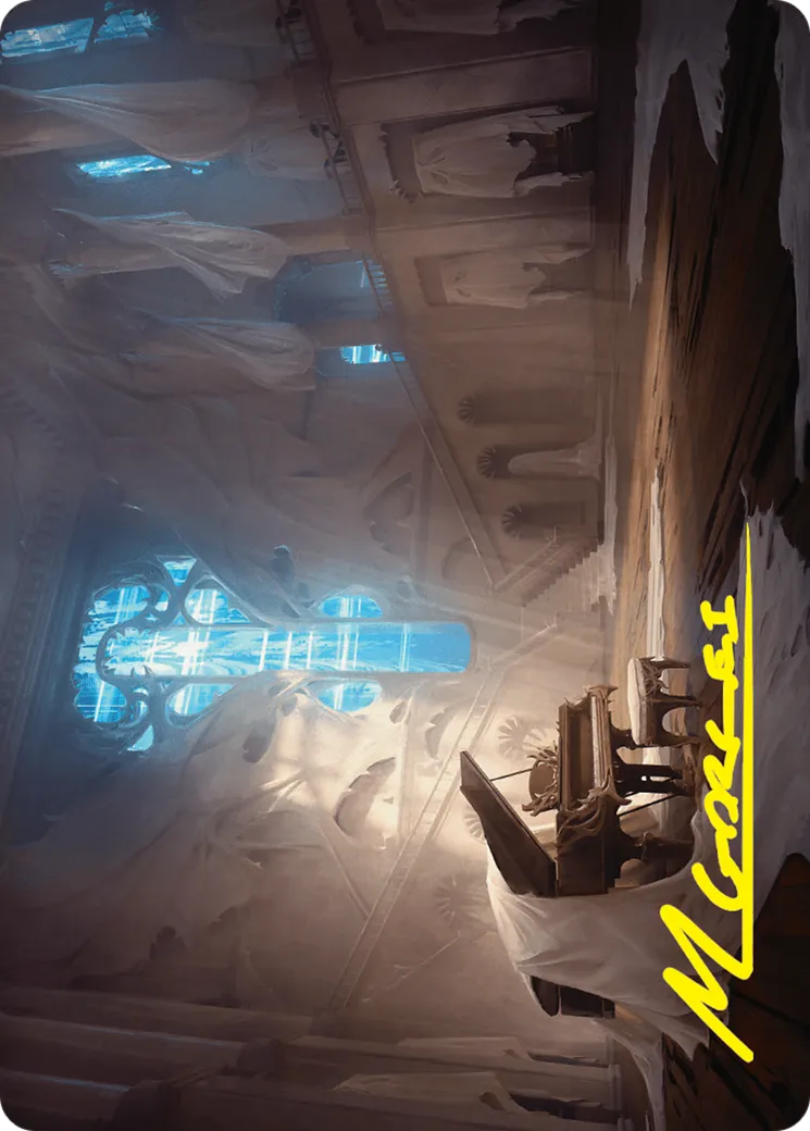 Plains — Duskmourn: House of Horror Art Series — Magic: The Gathering