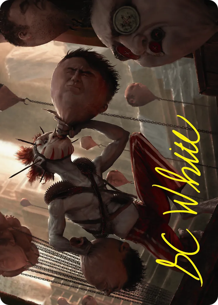 The Jolly Balloon Man — Duskmourn: House of Horror Art Series — Magic: The Gathering