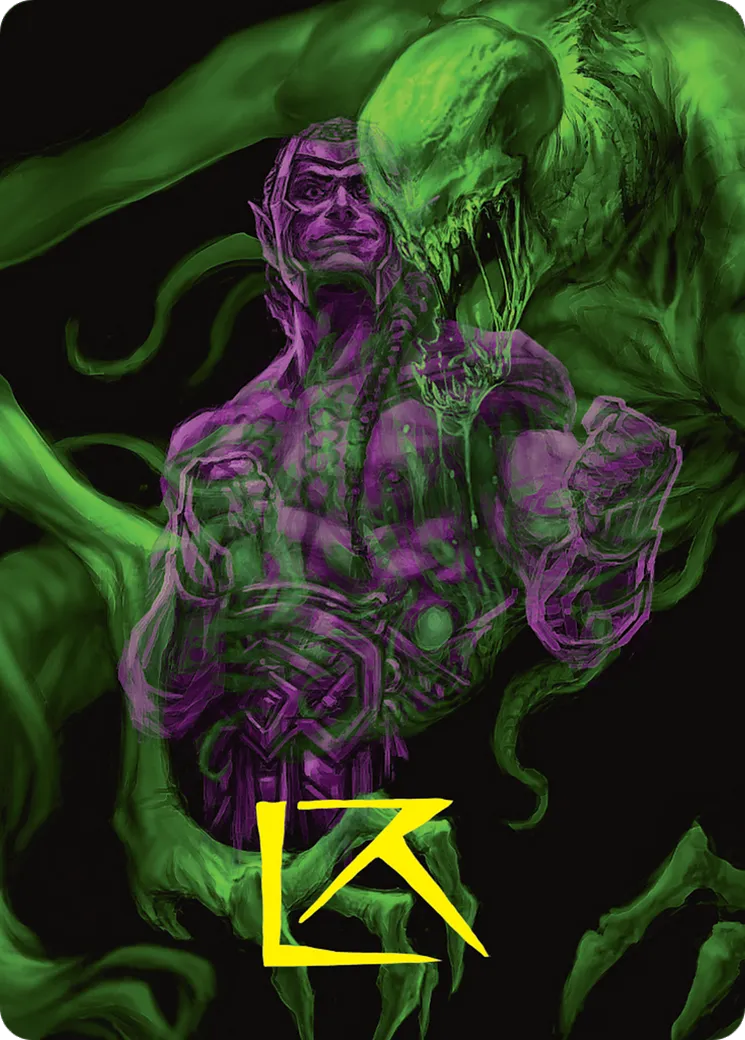Tyvar, the Pummeler — Duskmourn: House of Horror Art Series — Magic: The Gathering