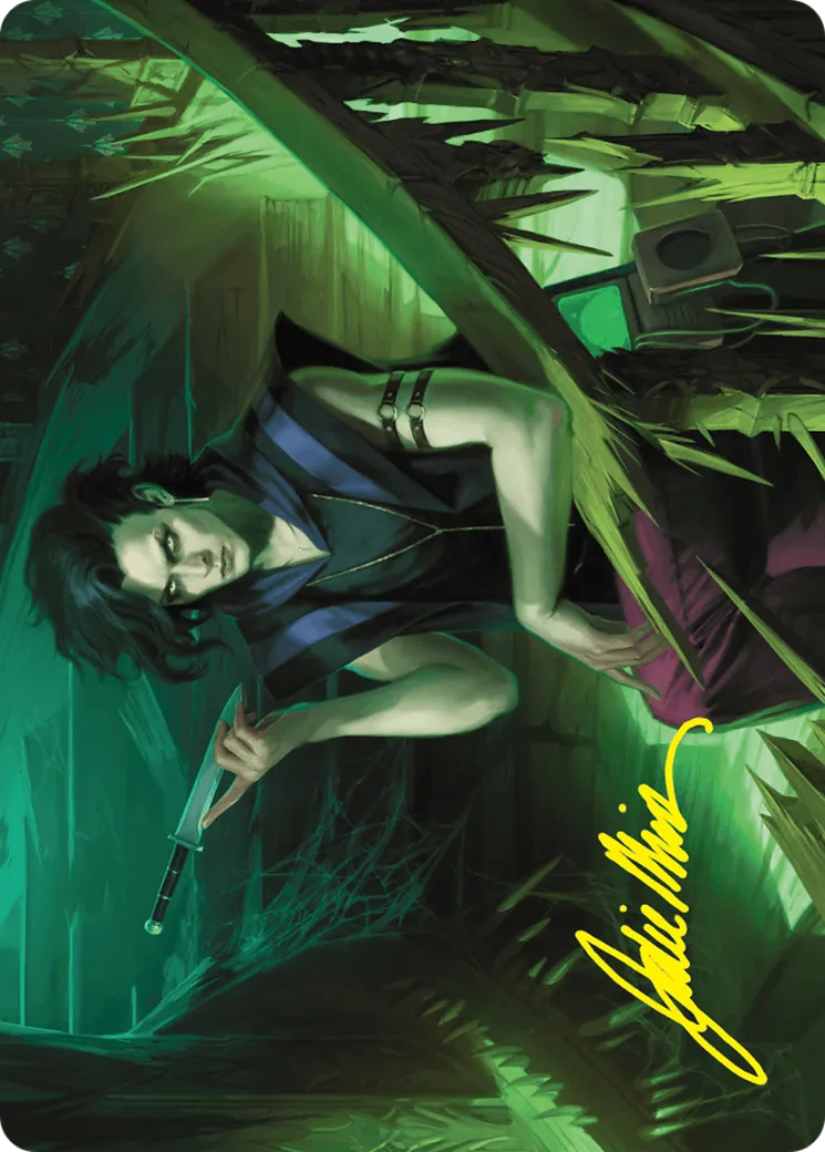 Winter, Misanthropic Guide — Duskmourn: House of Horror Art Series — Magic: The Gathering