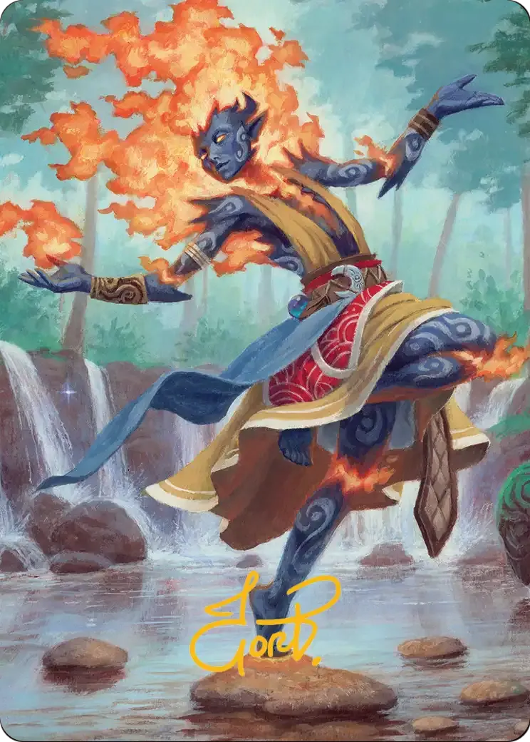 Ashling, Rekindled — Lorwyn Eclipsed Art Series — Magic: The Gathering