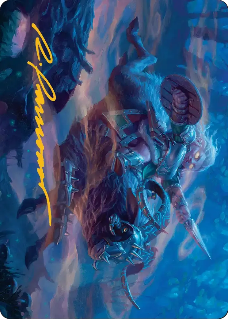 Bristlebane Outrider — Lorwyn Eclipsed Art Series — Magic: The Gathering