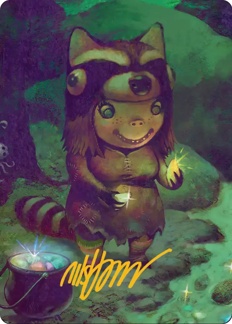 Glister Bairn — Lorwyn Eclipsed Art Series — Magic: The Gathering