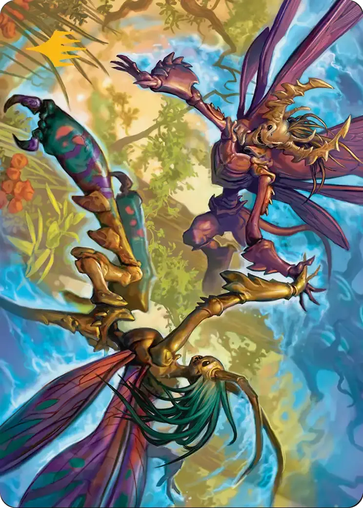 Illusion Spinners — Lorwyn Eclipsed Art Series — Magic: The Gathering