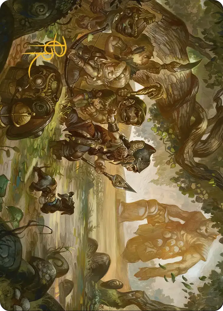 Protective Response — Lorwyn Eclipsed Art Series — Magic: The Gathering