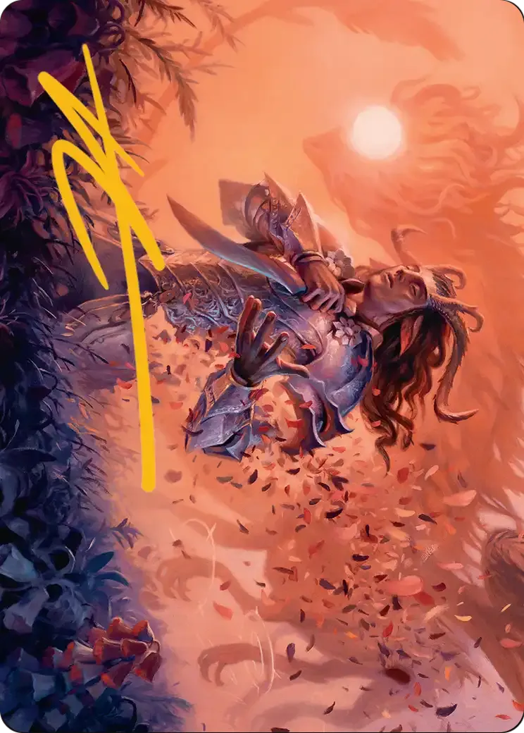 Rhys, the Evermore — Lorwyn Eclipsed Art Series — Magic: The Gathering