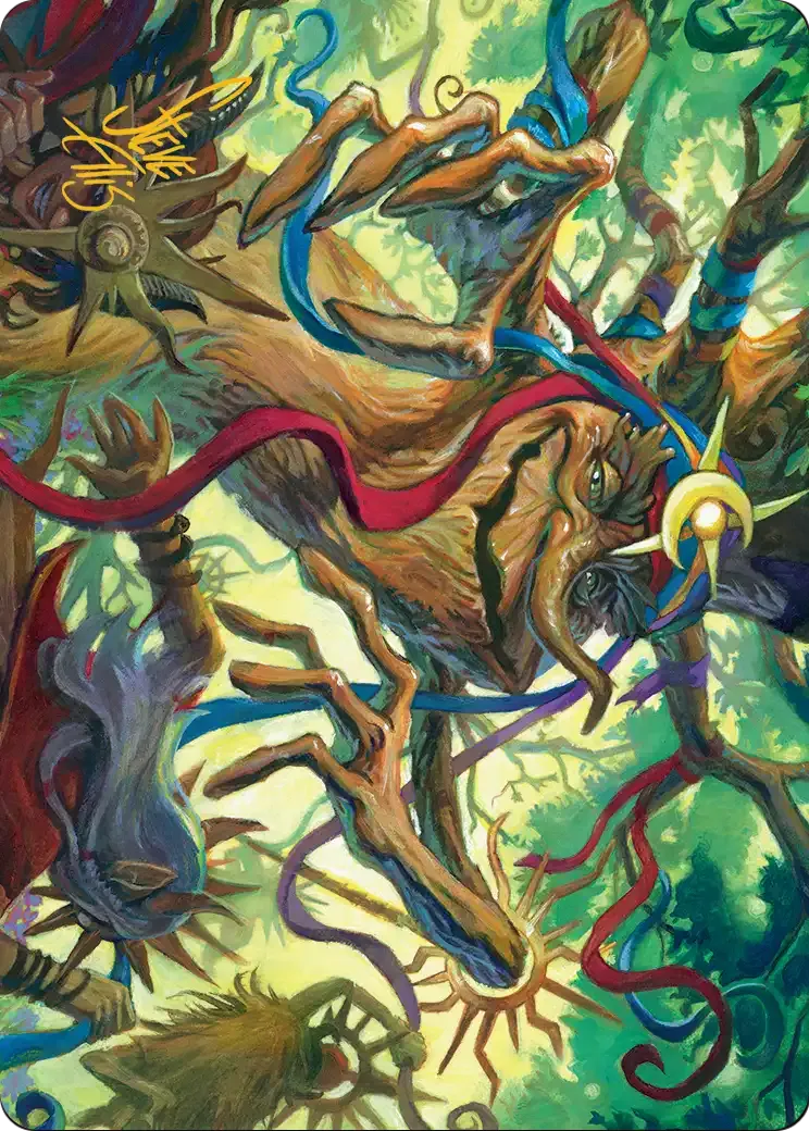 Sun-Dappled Celebrant — Lorwyn Eclipsed Art Series — Magic: The Gathering