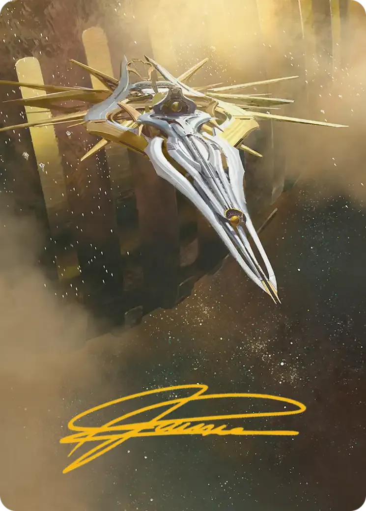 Dawnsire, Sunstar Dreadnought — Edge of Eternities Art Series — Magic: The Gathering