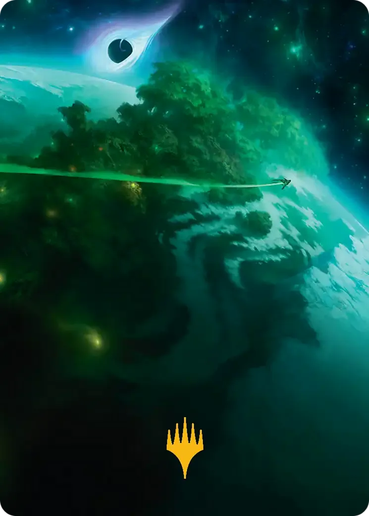 Evendo, Waking Haven — Edge of Eternities Art Series — Magic: The Gathering