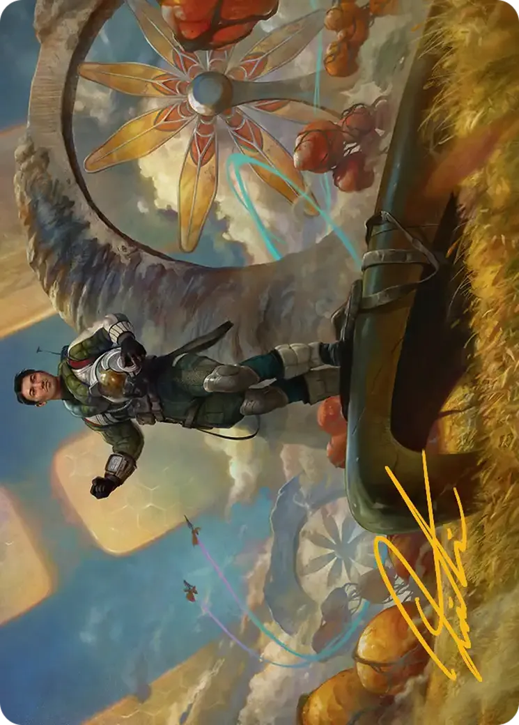 Galactic Wayfarer — Edge of Eternities Art Series — Magic: The Gathering
