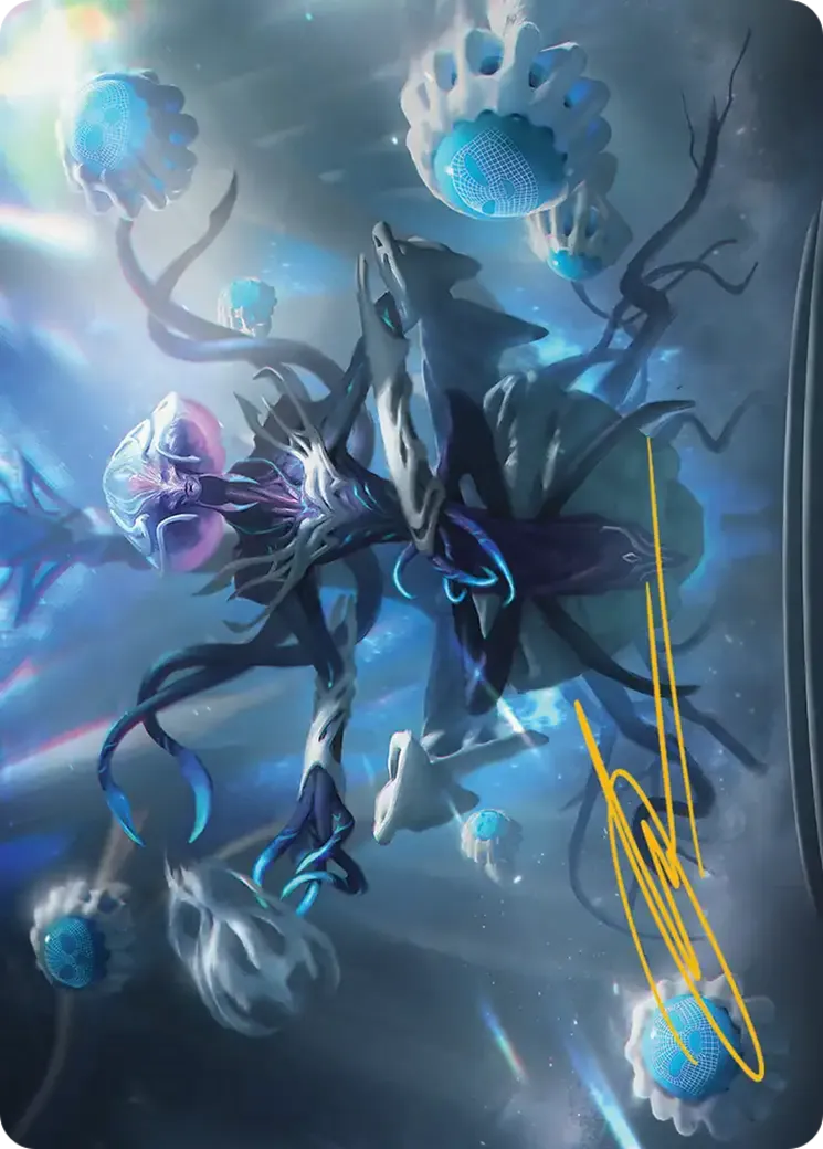Mm'menon, the Right Hand — Edge of Eternities Art Series — Magic: The Gathering