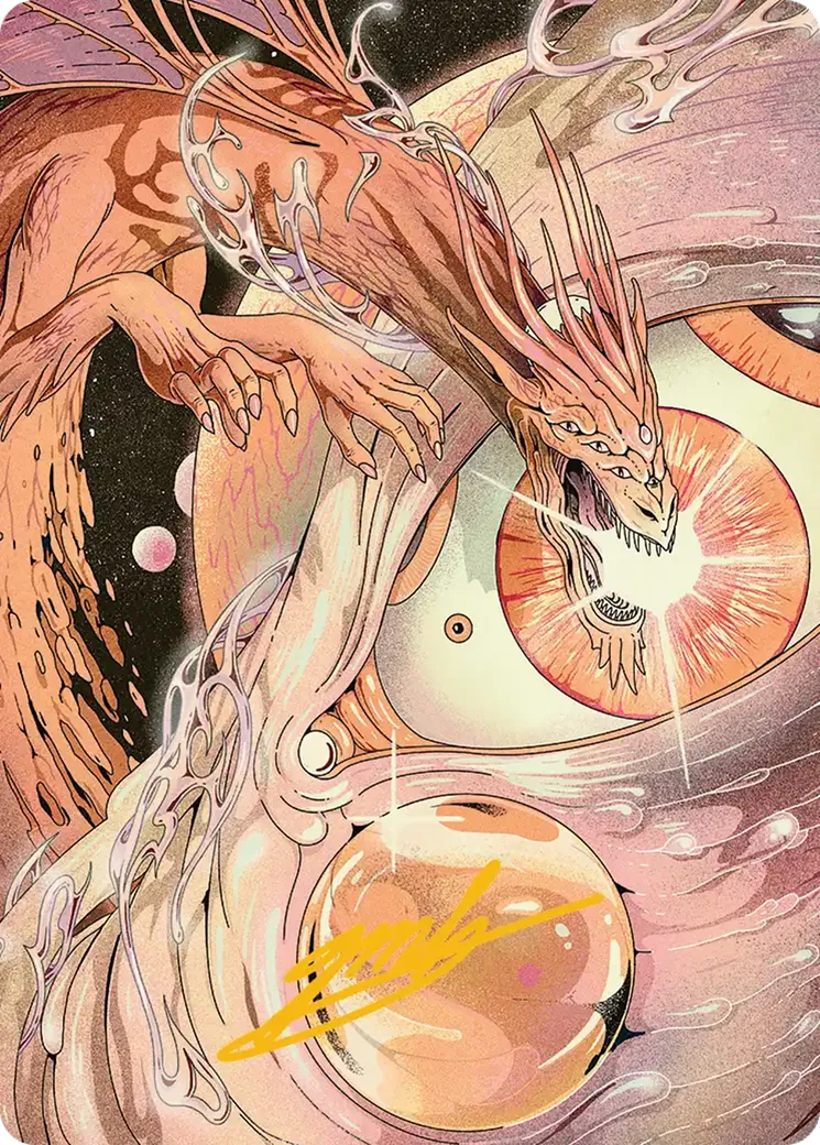 Nova Hellkite — Edge of Eternities Art Series — Magic: The Gathering