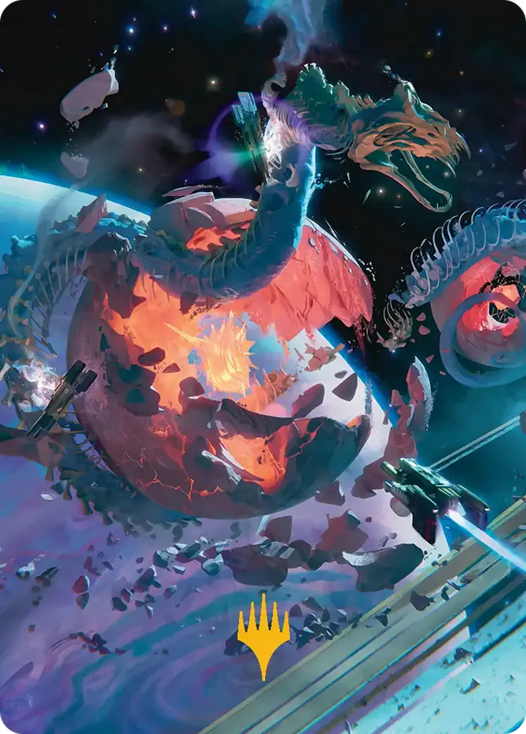 Scavenger Grounds — Edge of Eternities Art Series — Magic: The Gathering