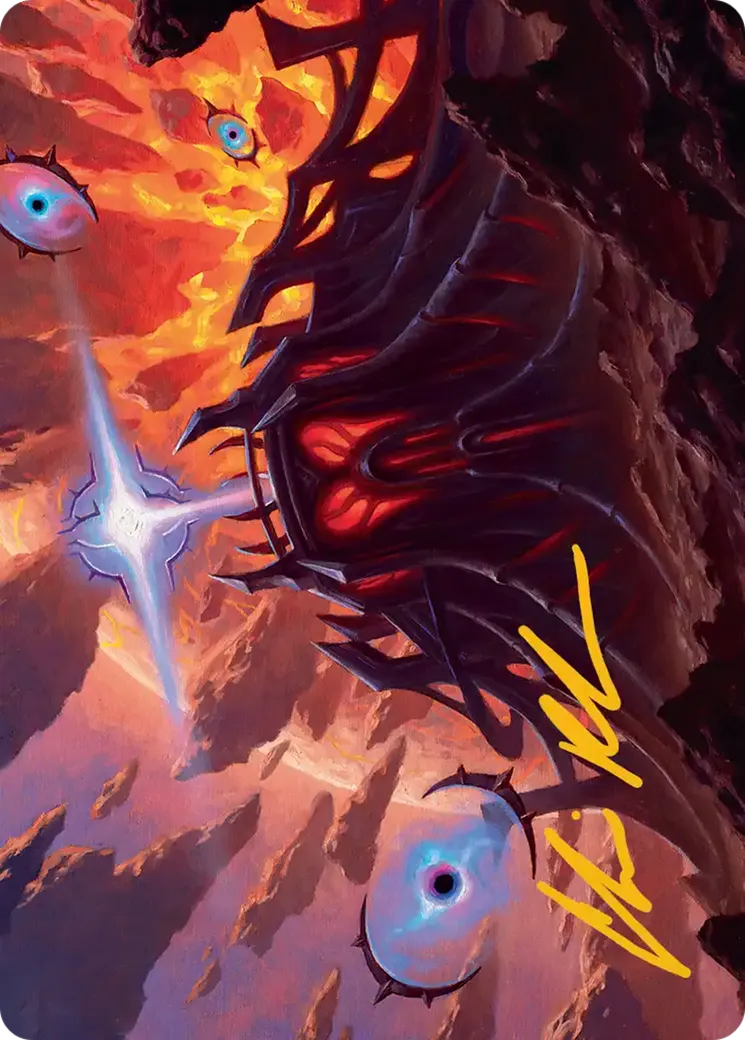 Secluded Starforge — Edge of Eternities Art Series — Magic: The Gathering