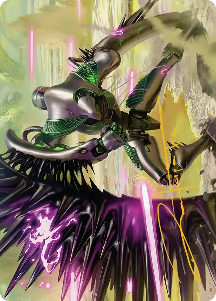 Tapestry Warden — Edge of Eternities Art Series — Magic: The Gathering