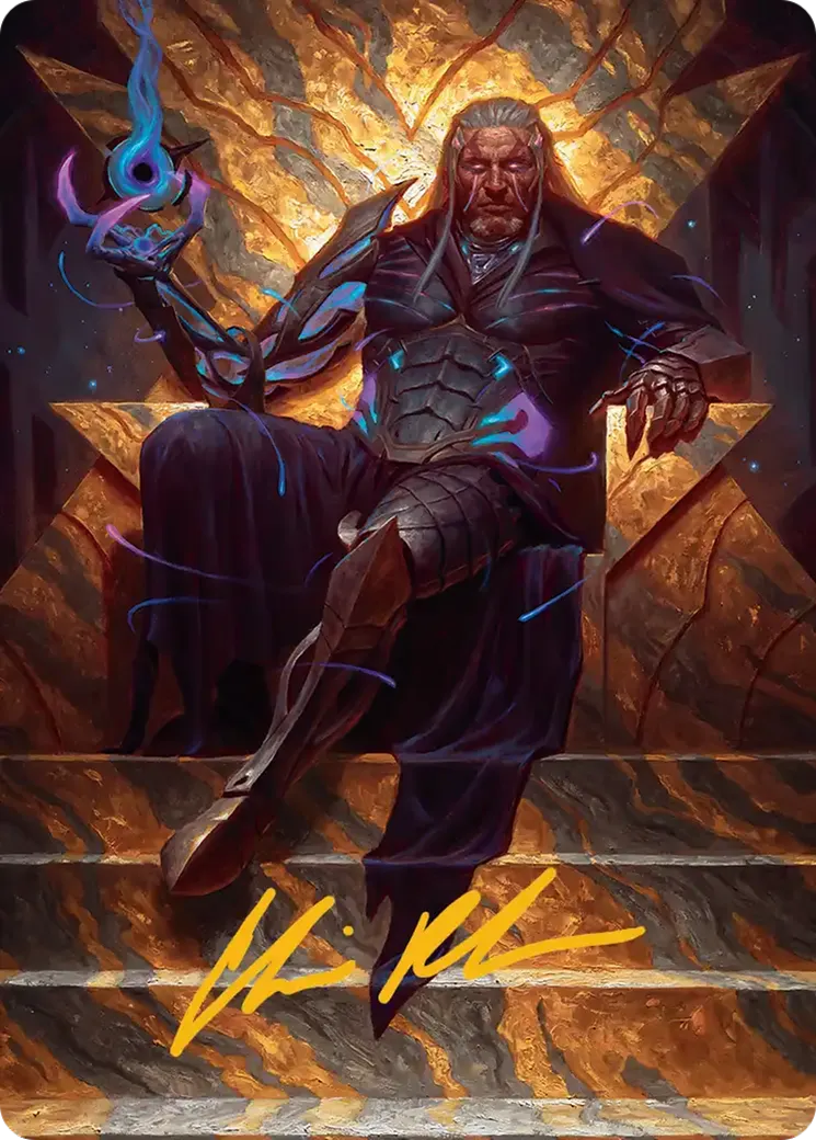 Tezzeret, Cruel Captain — Edge of Eternities Art Series — Magic: The Gathering