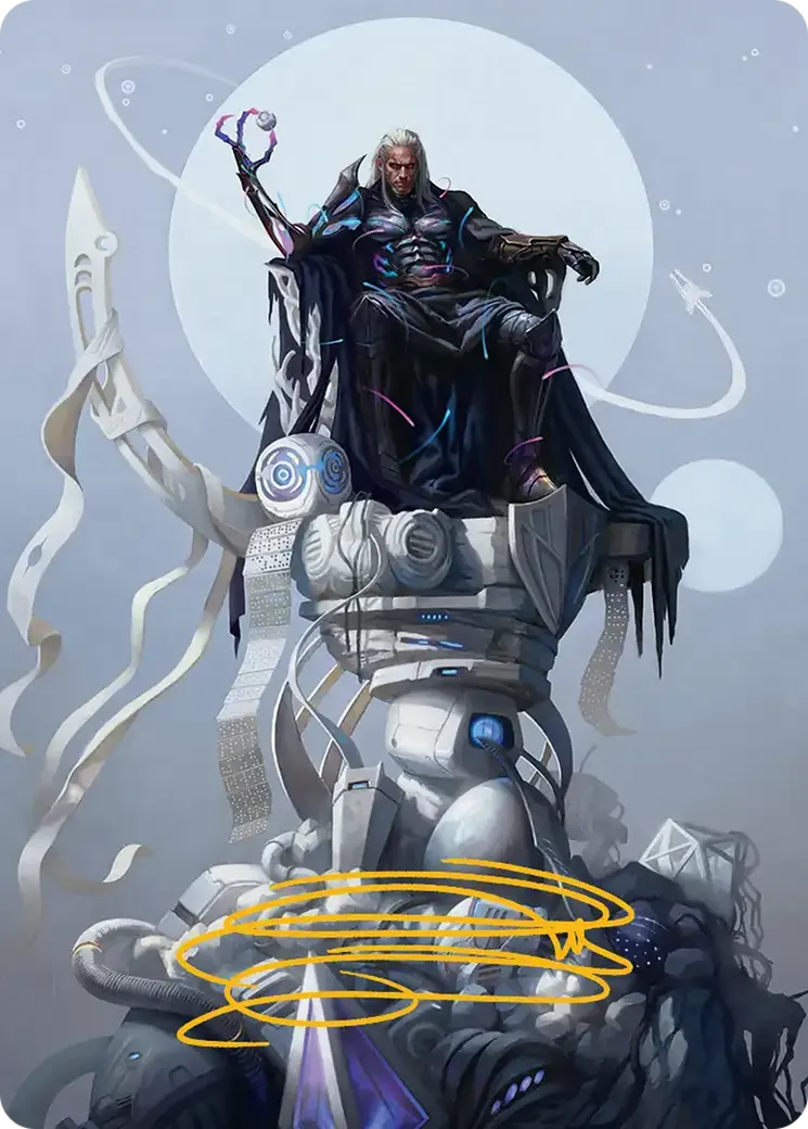 Tezzeret, Cruel Captain — Edge of Eternities Art Series — Magic: The Gathering