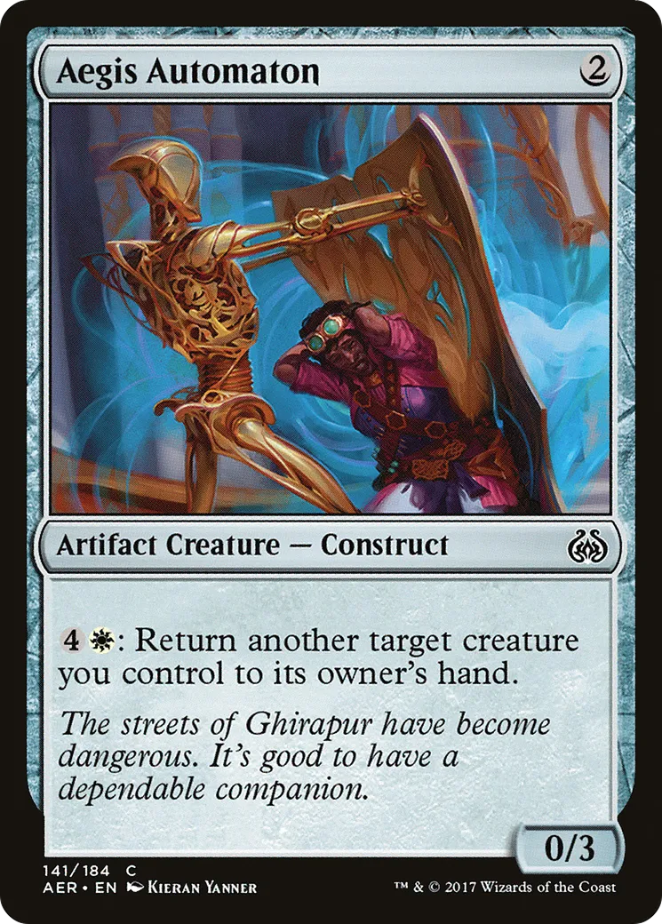 Automate de l'égide — Aether Revolt — Magic: The Gathering