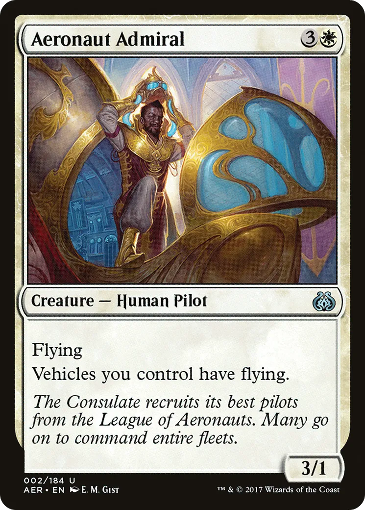 Amiral aéronaute — Aether Revolt — Magic: The Gathering