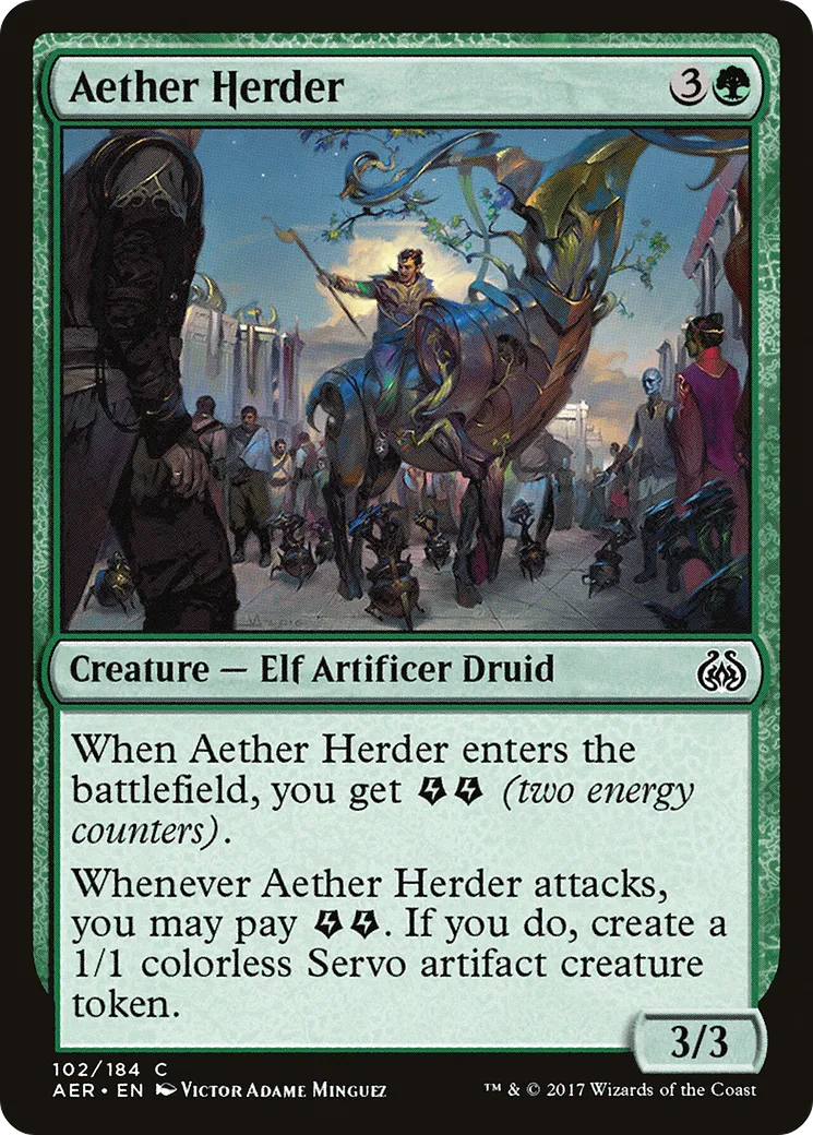 Aether Herder — Aether Revolt — Magic: The Gathering