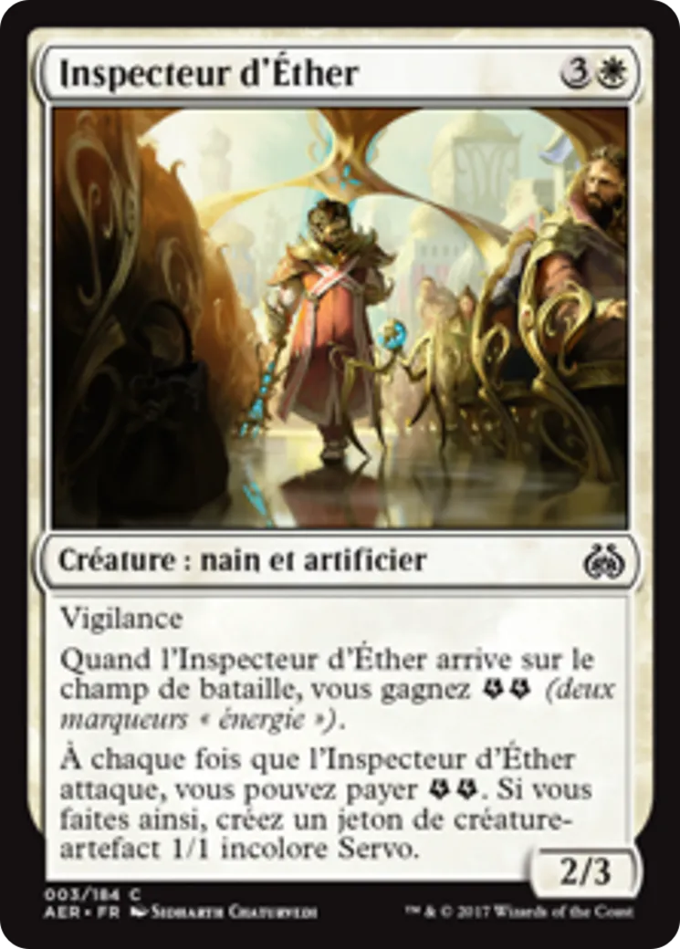Inspecteur d'Éther — Aether Revolt — Magic: The Gathering