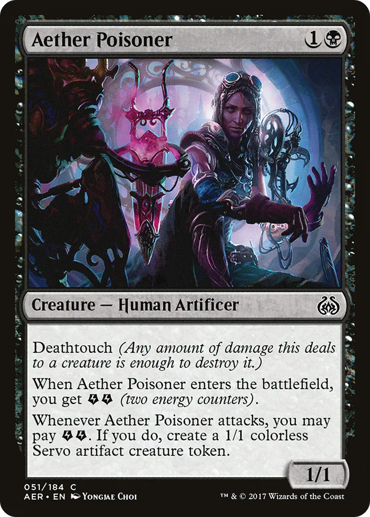 Empoisonneuse d'Éther — Aether Revolt — Magic: The Gathering