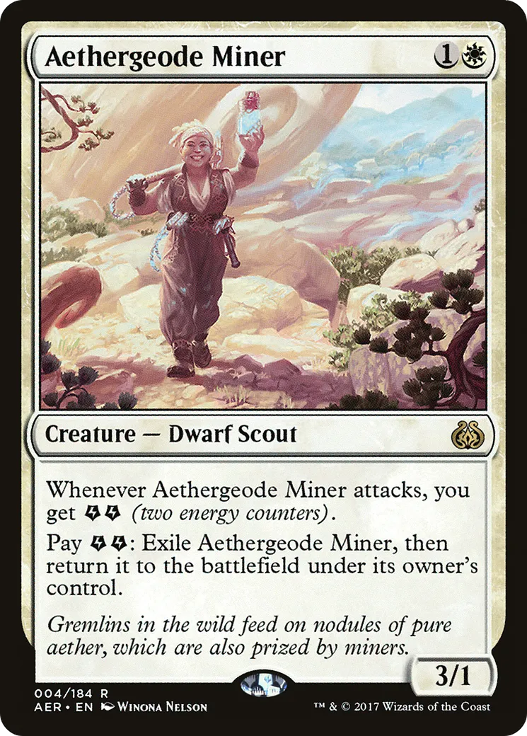Aethergeode Miner — Aether Revolt — Magic: The Gathering