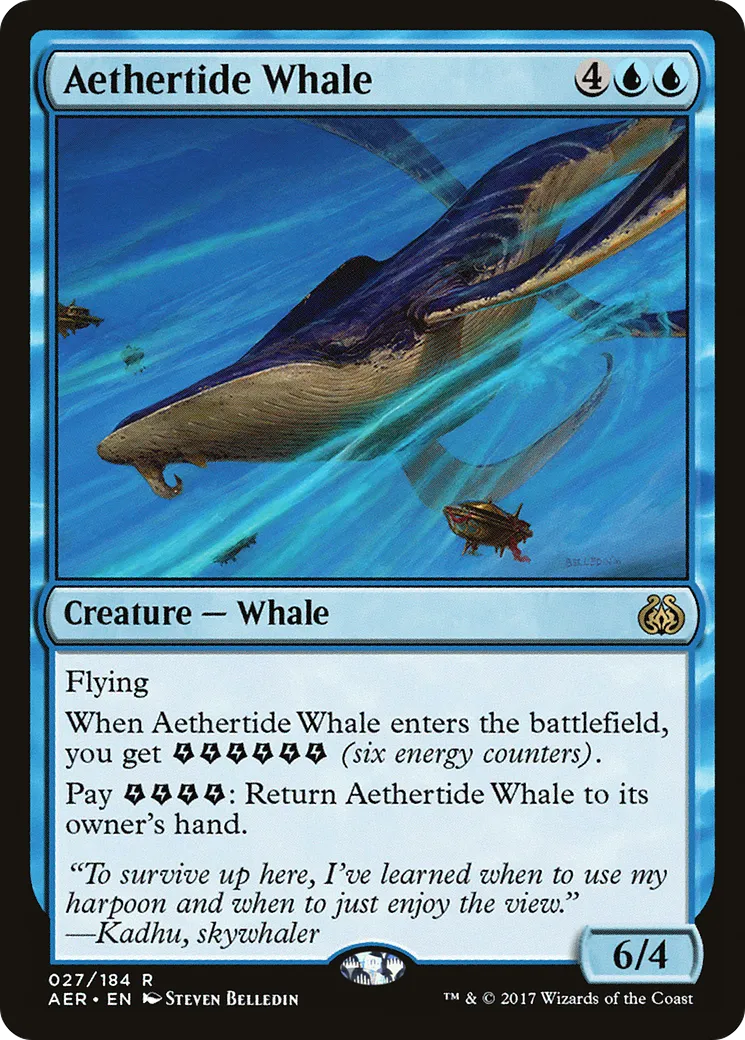 Aethertide Whale — Aether Revolt — Magic: The Gathering