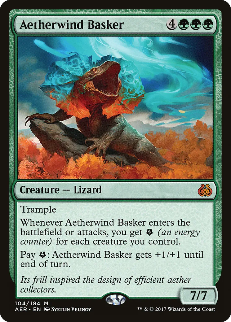 Aetherwind Basker — Aether Revolt — Magic: The Gathering