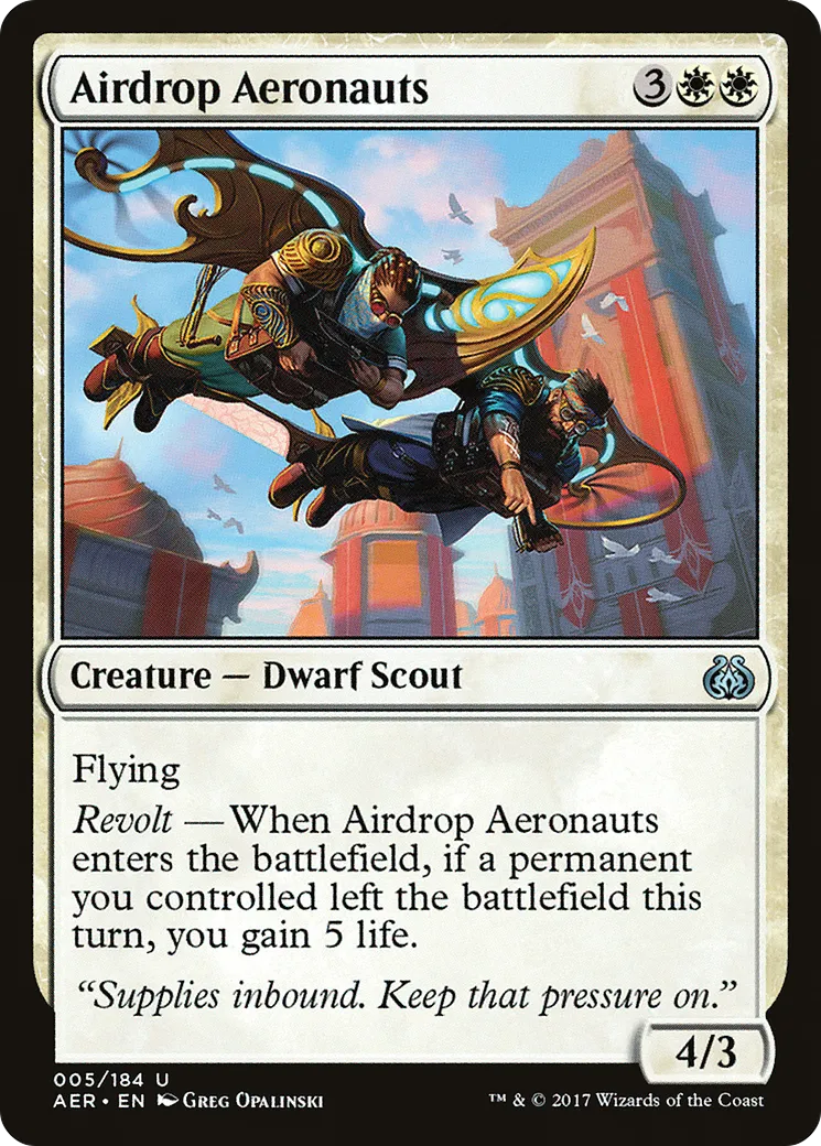 Airdrop Aeronauts — Aether Revolt — Magic: The Gathering
