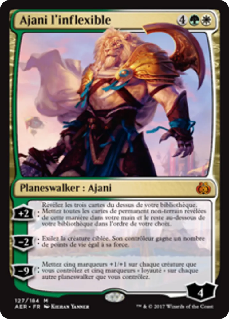 Ajani l'inflexible — Aether Revolt — Magic: The Gathering