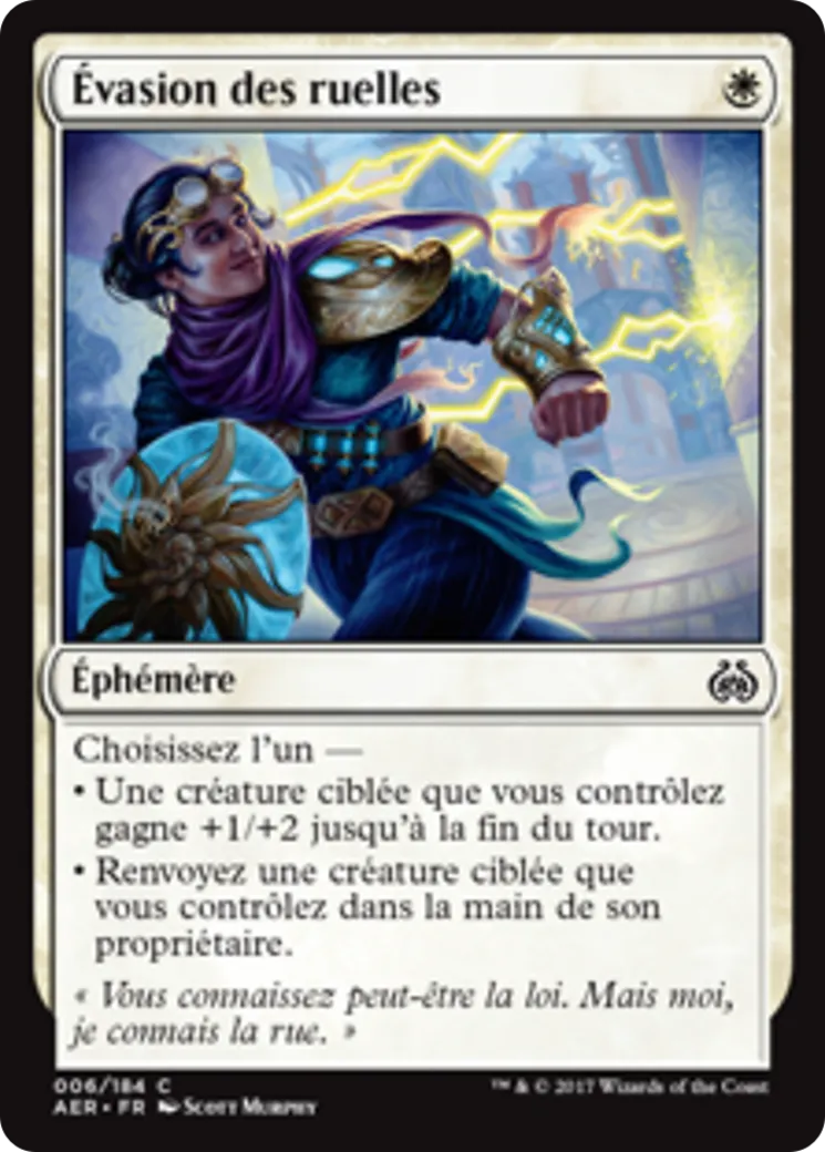 Évasion des ruelles — Aether Revolt — Magic: The Gathering