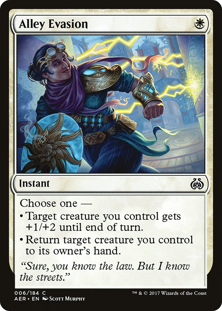 Évasion des ruelles — Aether Revolt — Magic: The Gathering