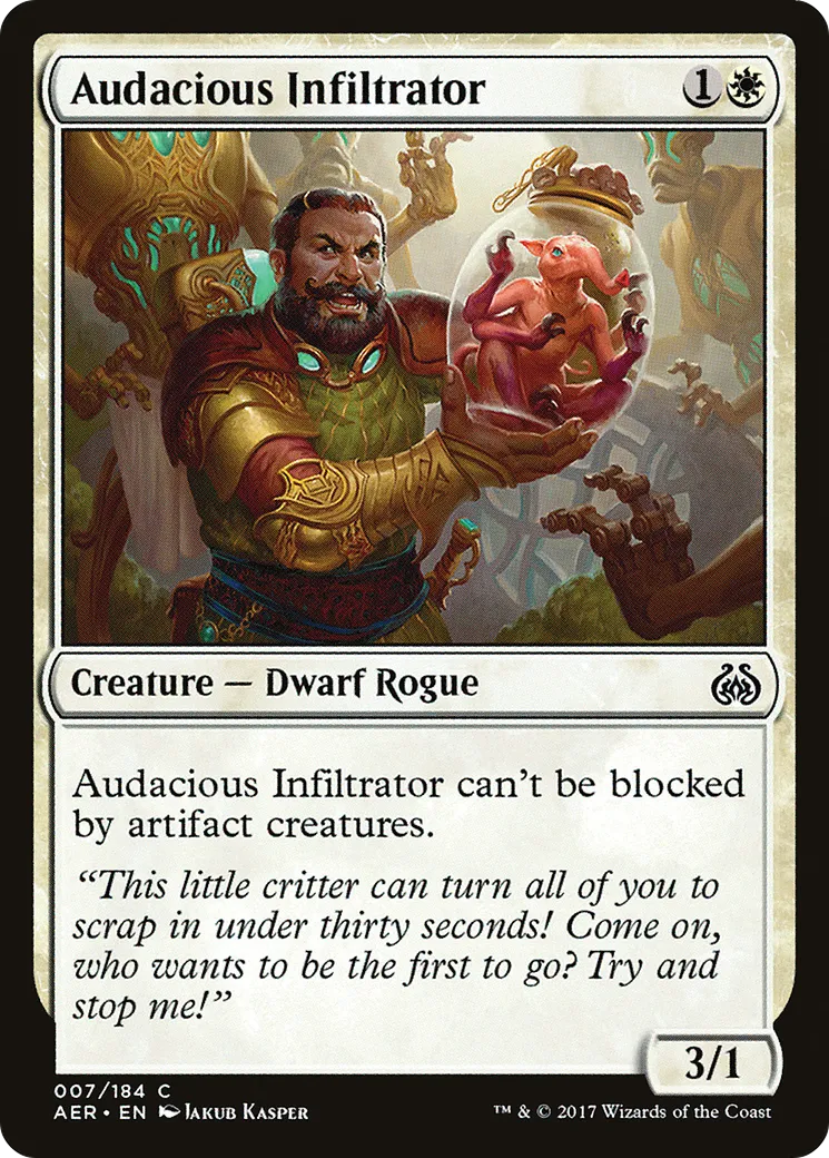 Infiltrateur audacieux — Aether Revolt — Magic: The Gathering