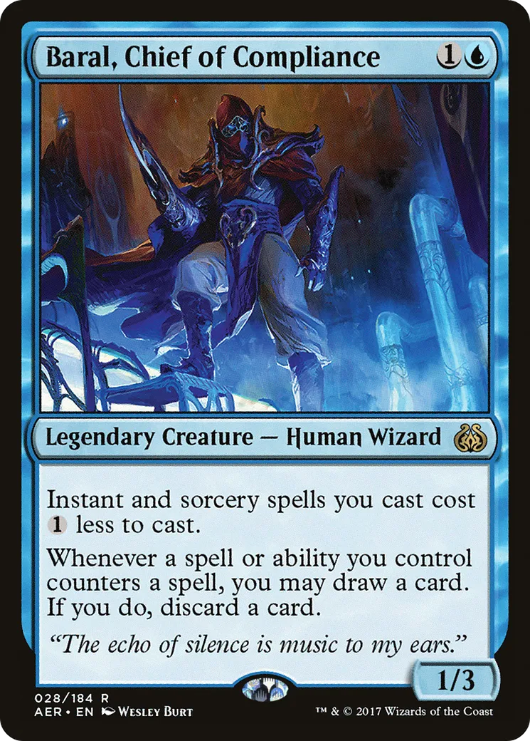 Baral, Chief of Compliance — Aether Revolt — Magic: The Gathering