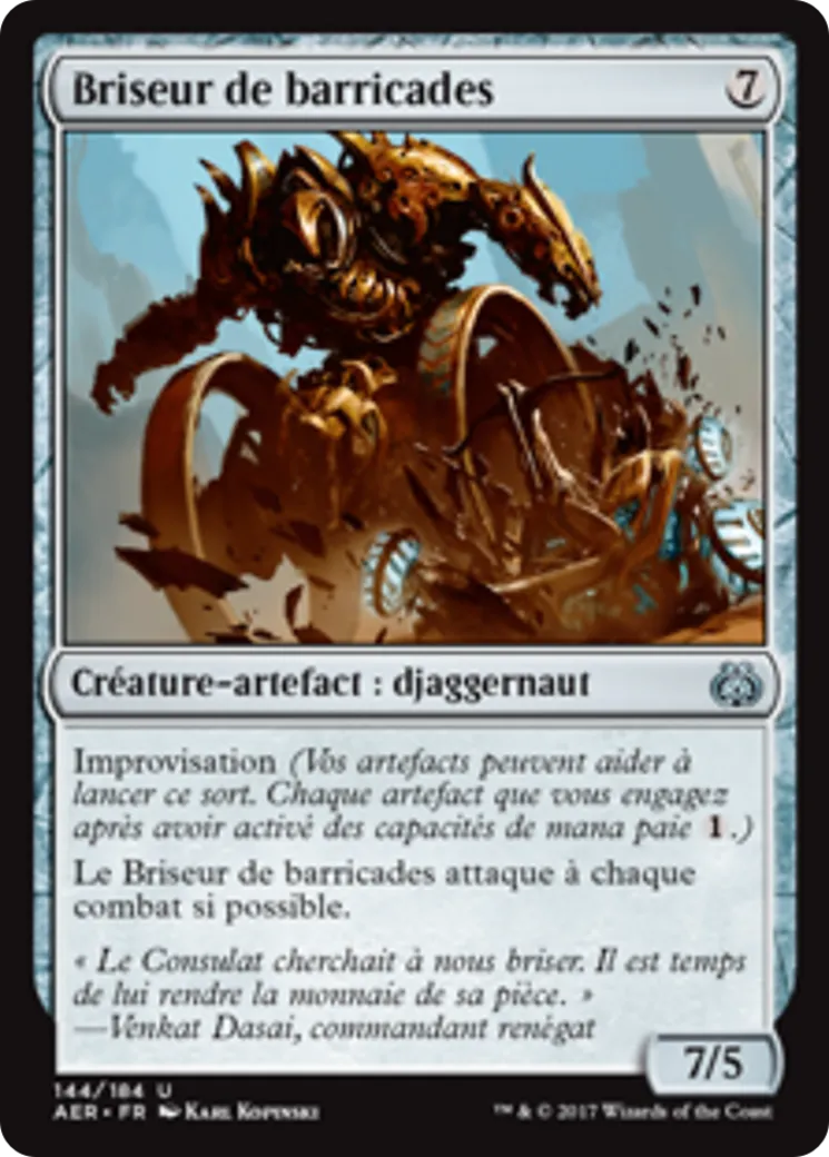 Briseur de barricades — Aether Revolt — Magic: The Gathering