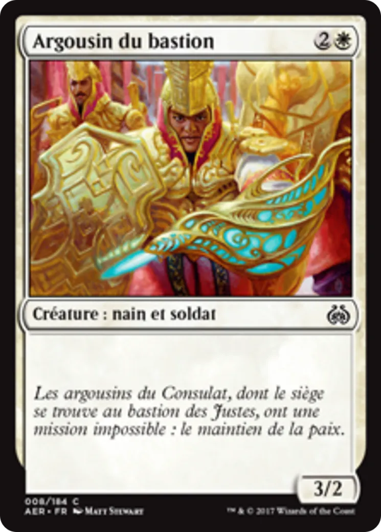 Argousin du bastion — Aether Revolt — Magic: The Gathering