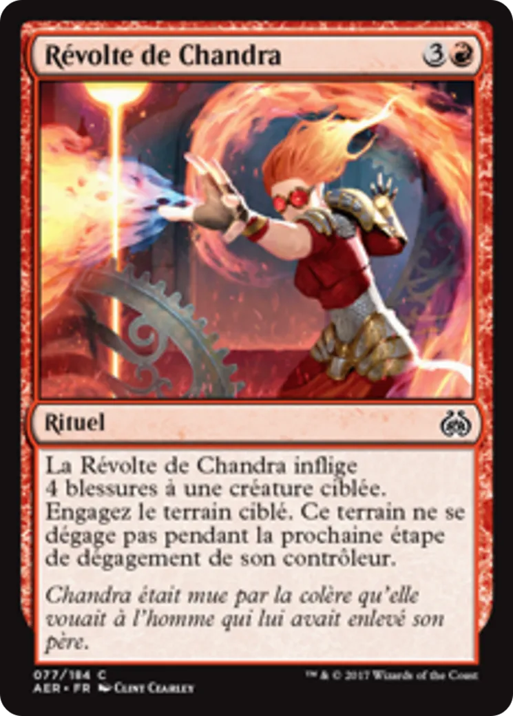 Révolte de Chandra — Aether Revolt — Magic: The Gathering