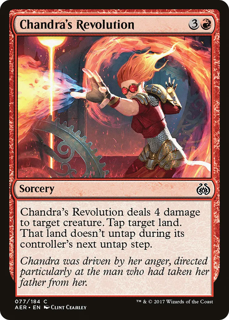 Chandra's Revolution — Aether Revolt — Magic: The Gathering