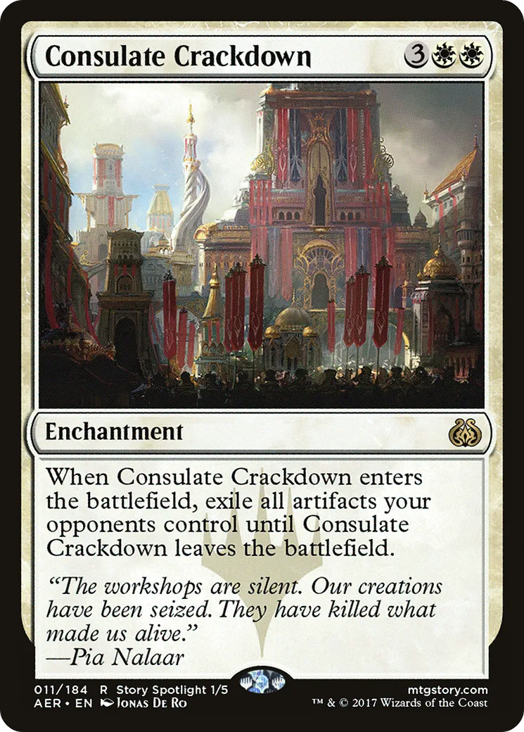 Consulate Crackdown — Aether Revolt — Magic: The Gathering