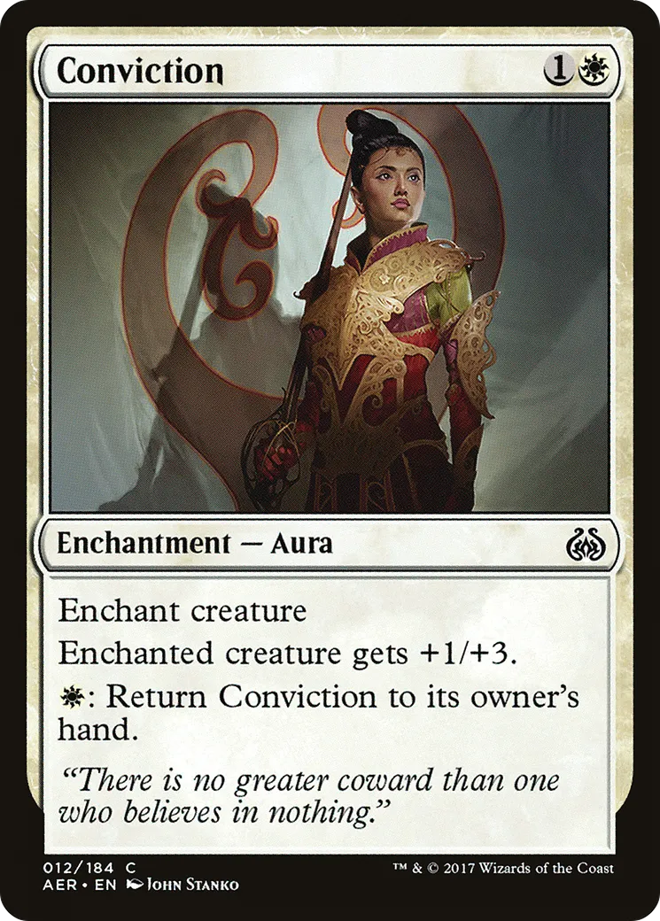 Conviction — Aether Revolt — Magic: The Gathering