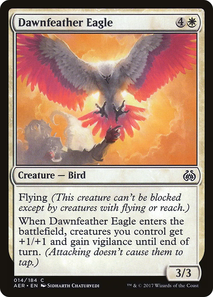 Dawnfeather Eagle — Aether Revolt — Magic: The Gathering