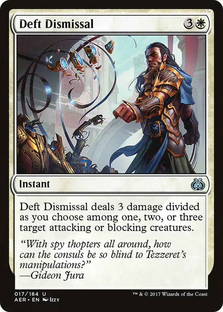 Deft Dismissal — Aether Revolt — Magic: The Gathering